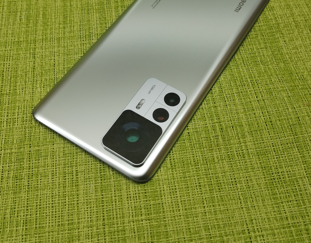 Xiaomi 12T (22071212AG) - Задняя крышка (корпус) в сборе со стеклом камеры (стеклянная) (ORIG-SP)