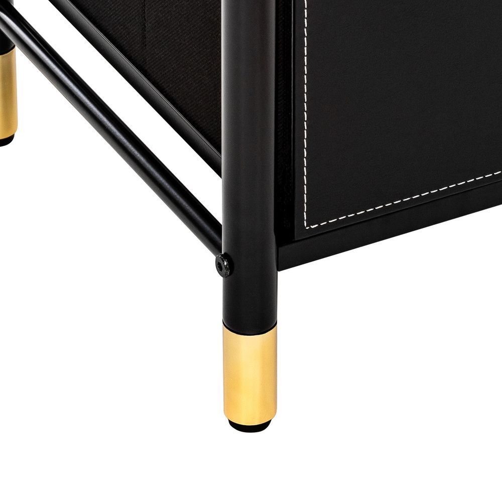 Комод Leset Хайди 6 ящиков (Черный), Mebel IMPEX