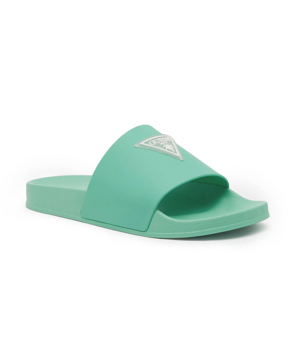 Шлепанцы Guess - бирюзовый(E3GZ12 BB00F)