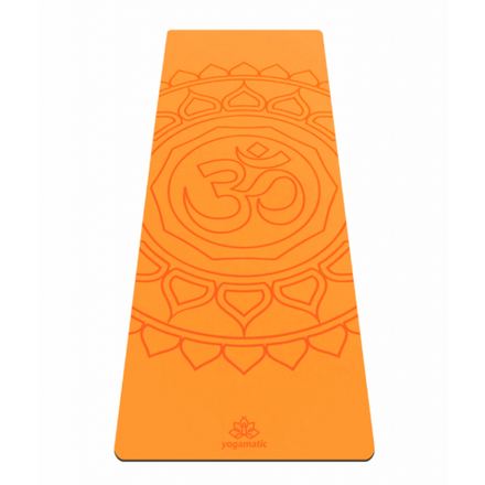 Каучуковый коврик для йоги Om 185*68*0,4 см