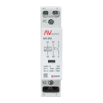 Контактор модульный КМ 25А 1NO+1NC 230В АС (1 мод.) AVERES EKF