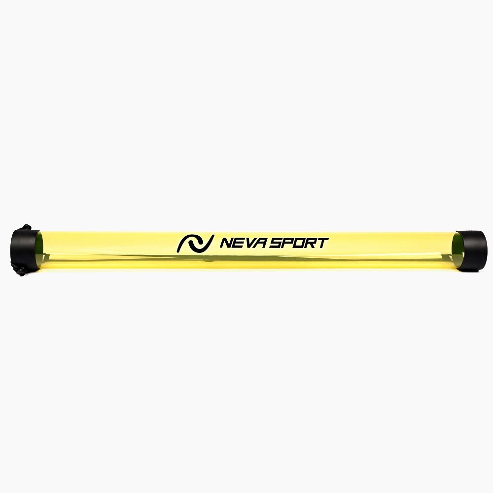 Тубус для сбора мячей NEVA SPORT, UHA1, пластик, желто-черный