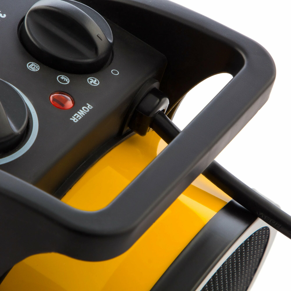 Тепловая пушка, керамический нагреватель (тепловентилятор) DHC 3-150, 220 В, 0,025/1,5/3 кВт, DENZEL 96431