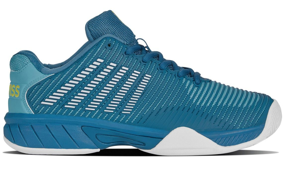 Детские теннисные кроссовки K-Swiss Hypercourt Express 2 Junior - celestial/scuba blue/brilliant white