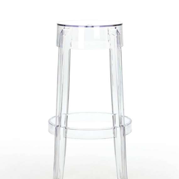 Барный стул Charly 75 см, прозрачный