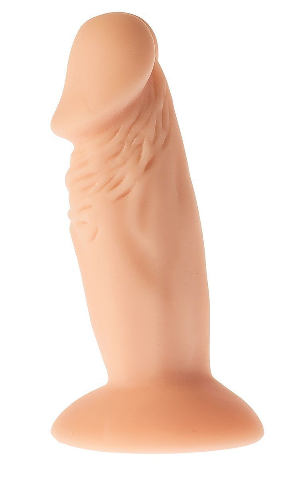 Телесный фаллоимитатор Tiny Tom - 11,5 см. (Цвет: телесный)
