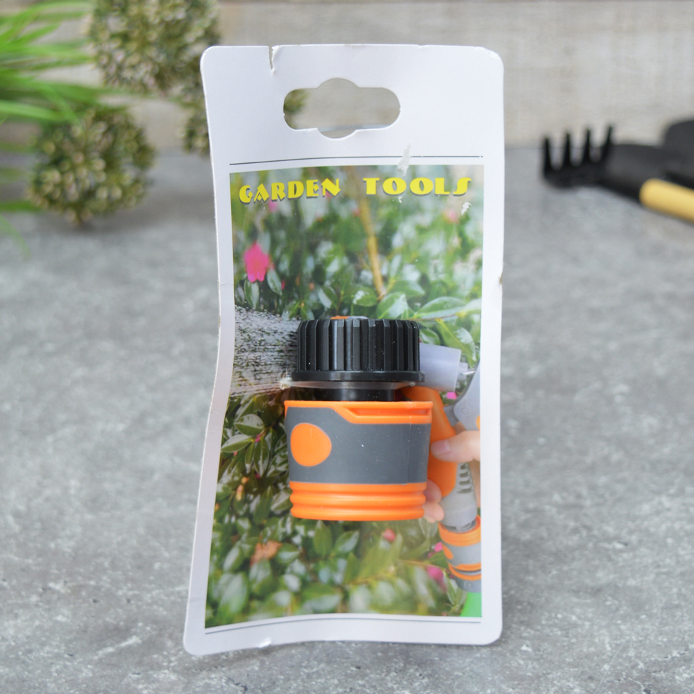 Переходник - соединитель для шлангов 3/4, с аквастопом NNATA145