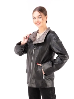 Куртка женская из натуральной кожи