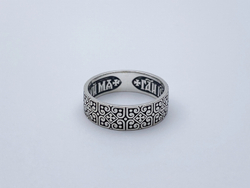 Кольцо из серебра/Чернение