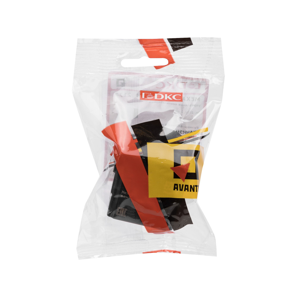 Механизм управления вентиляторами модульный, "Avanti", "Черный матовый", 2 модуля