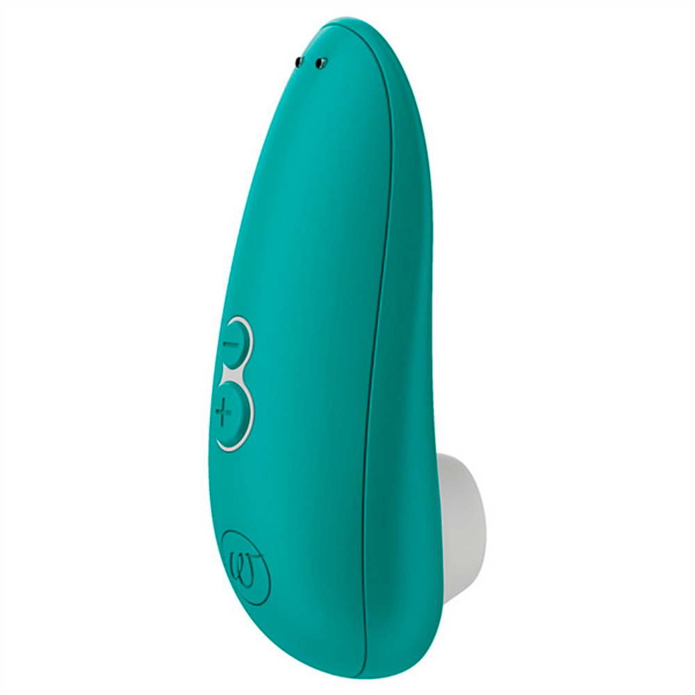 Бирюзовый бесконтактный клиторальный стимулятор 11,7см Womanizer Starlet 3 Turquoise WZ231SG8
