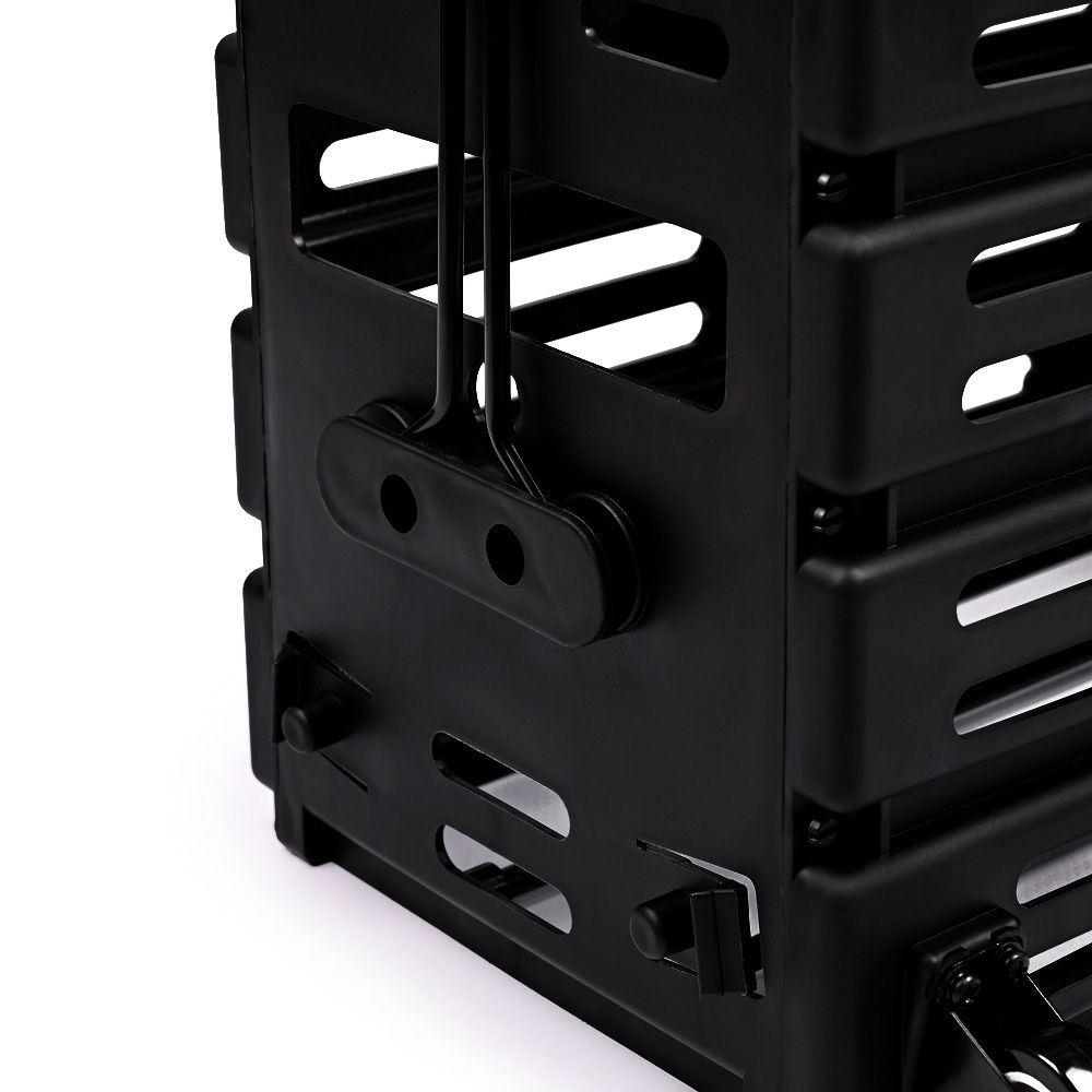 Корзина для теннисных мячей NEVA SPORT, UEA1, на 75 мячей, пластик, черный