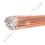 Foxweld Пруток омедненный ER70S-6 (Св08Г2С) д.2,0х1000мм, 5кг (1 пачка, пр-во FoxWeld/КНР)