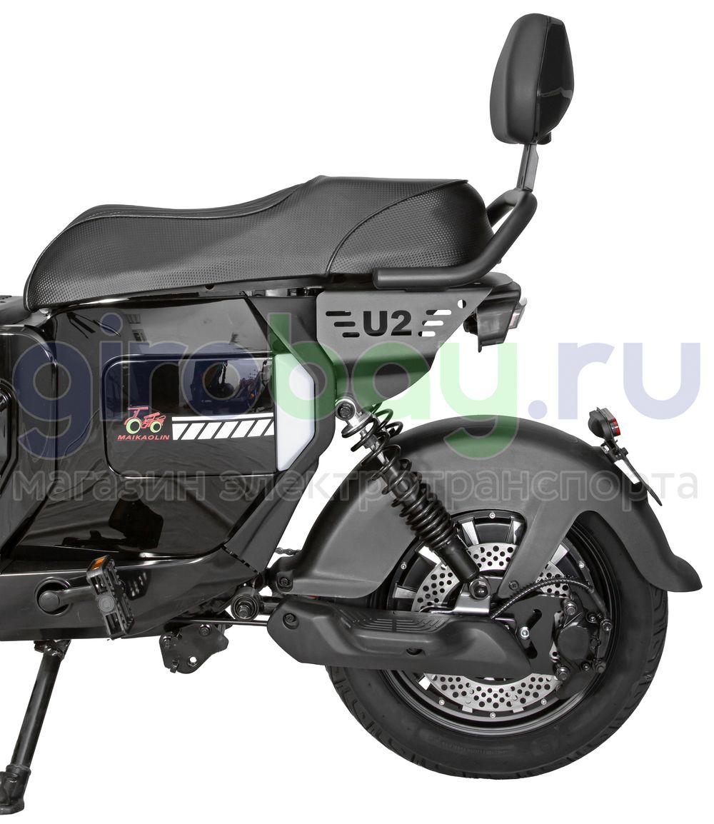 Электроскутер MAIKAOLIN U2 PRO 1500W (60V/40Ah) - Чёрный фото №14