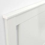 Комбинация мебели для спальни - IKEA SONGESAND, 200x140см, белый, СОНГЕСАНД ИКЕА
