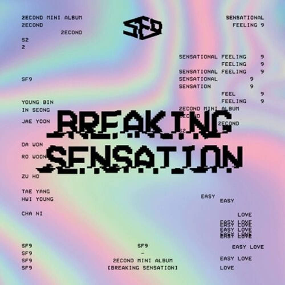 Альбом SF9 - Breaking Sensation 2nd Mini Album