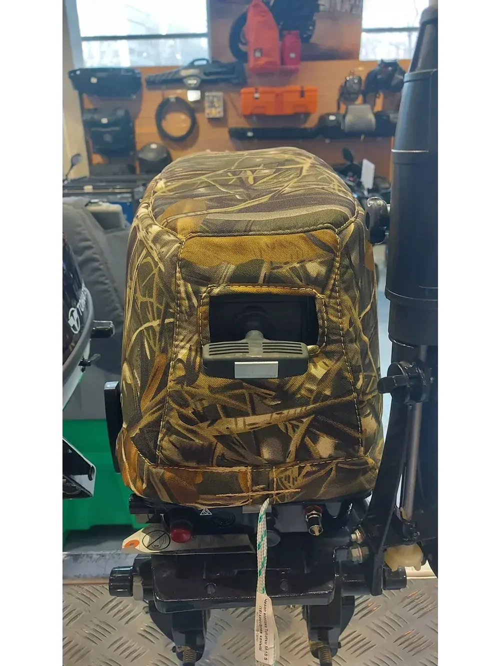 Чехол колпака лодочного мотора Tohatsu M 9,9/15/18 камуфляж