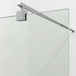 Душевое ограждение WasserKRAFT Rur 30W39 90 стекло прозрачное/профиль серебристый