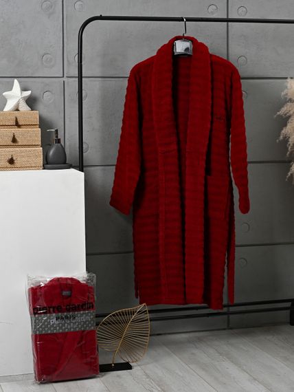 Халат махровый PIERRE CARDIN HOME красный