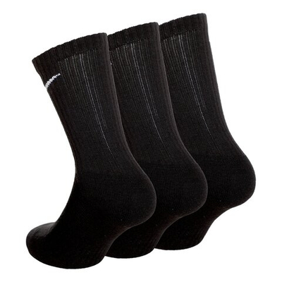 Nike Everyday Cush Crew Sports Socks 3 Pack - Black