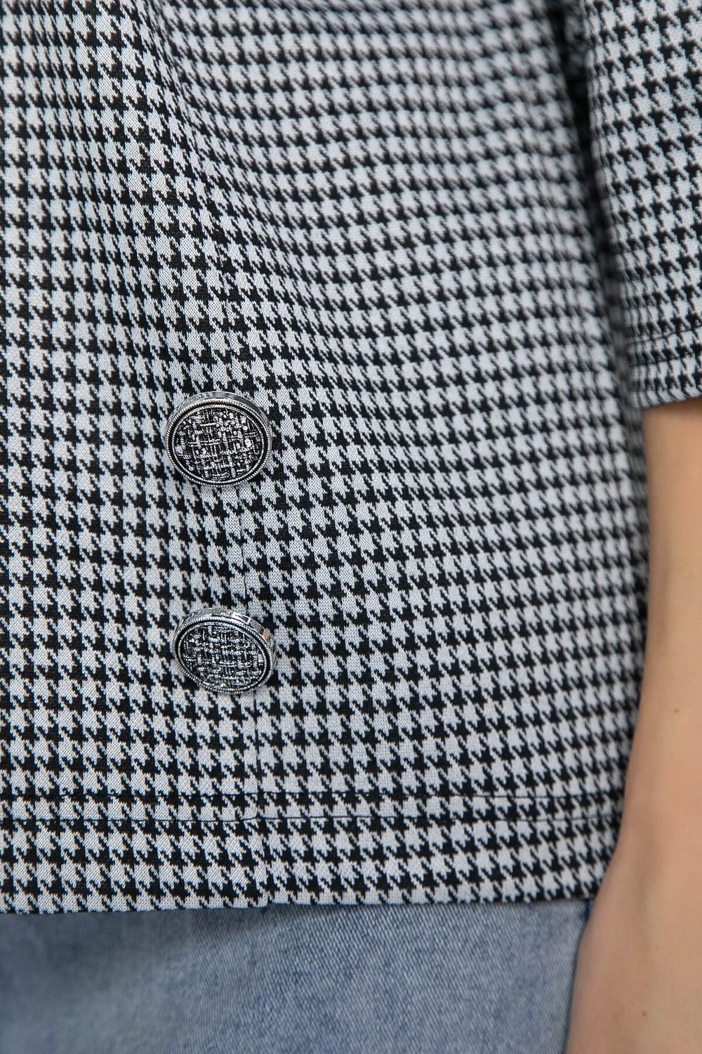 Джемпер Эдельвейс (черно-серая) Б12404-18 LT Collection