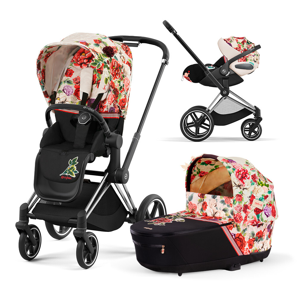 Cybex Priam IV Spring Blossom (3 в 1)