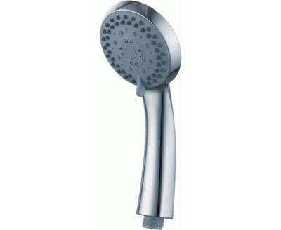 Лейка душевая, 2-функциональный режим распыления, массаж, хром,