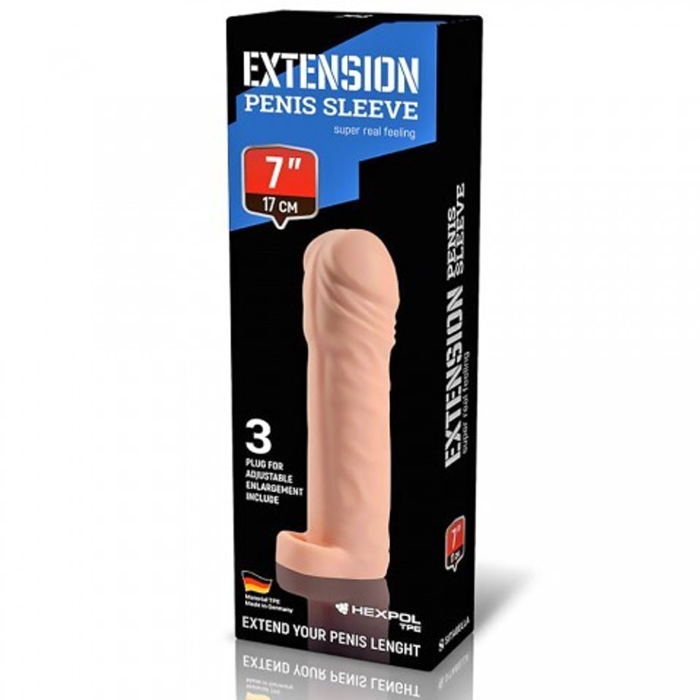Насадка-удлинитель Sitabella Extension sleeve с кольцом, 3 втулки, 17х4,5 см