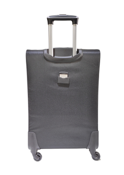 Тканевый чемодан 4Roads 6089 Черный (M+)