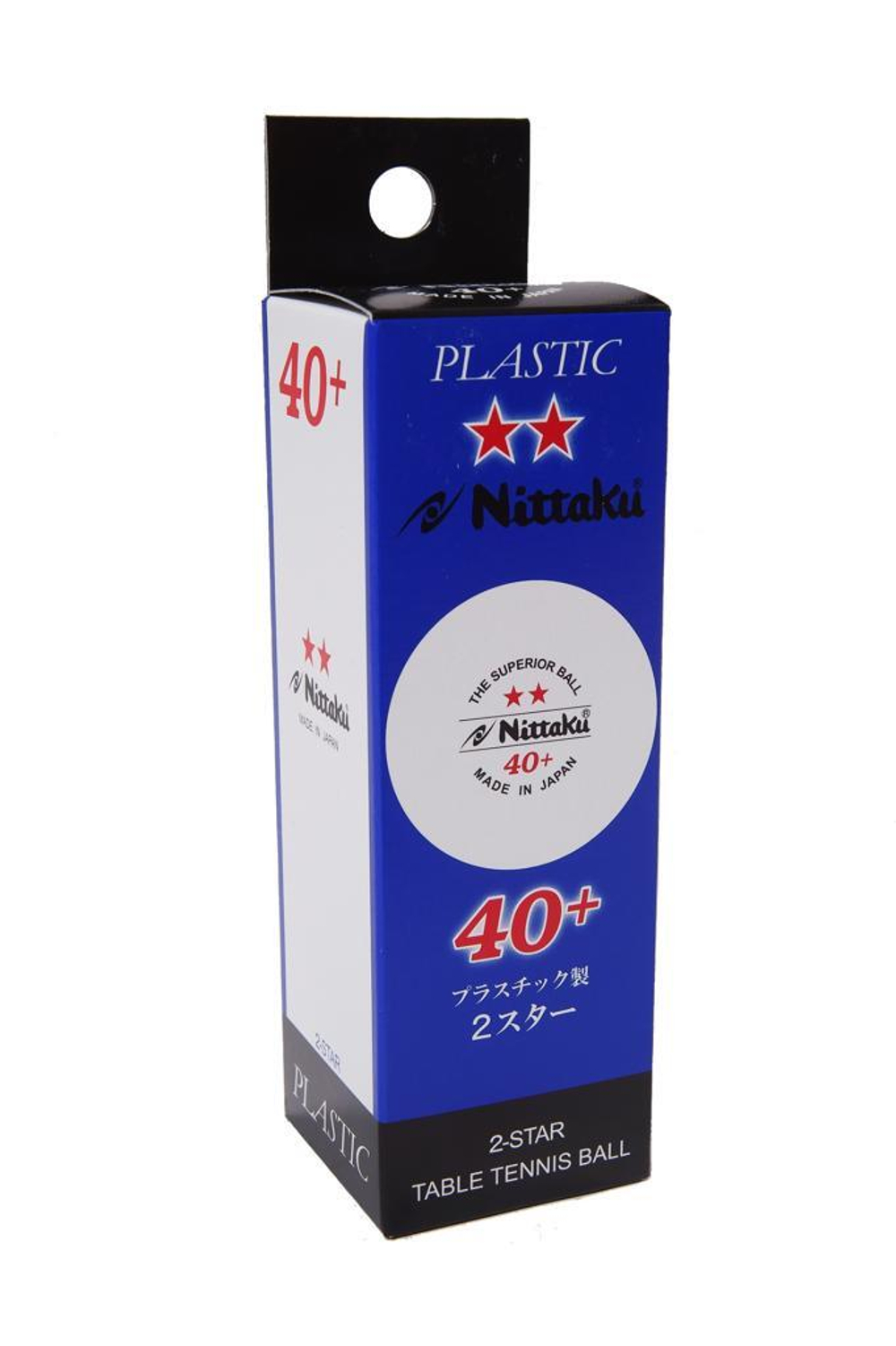 Nittaku Two Star Balls 3 Pcs (seam)