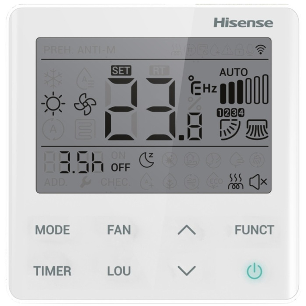 Сплит-система кондиционер канальный Hisense AUD-60UX4REH8/AUW-60U6RW8 на 160 м²