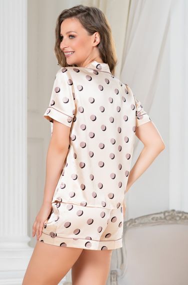 Пижама женская Mia-Mella JULIA 7072 кофейный