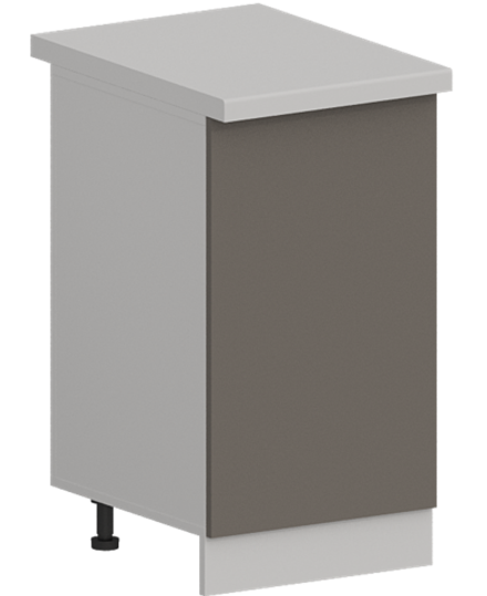 Кухня Модуль ШН 450 Белый / Грей Софт