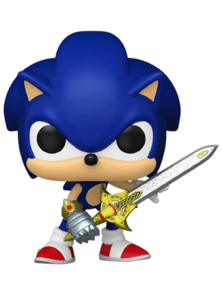 Фигурка Funko POP! Games Sonic The Hedgehog Sonic with Caliburn NYCC25 (Exc)