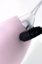 Нежно-розовый набор VITA: вибропуля и вибронасадка на палец (Цвет: нежно-розовый)