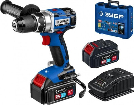 Дрель-шуруповерт аккумуляторная ЗУБР DB-201-42 Профессионал