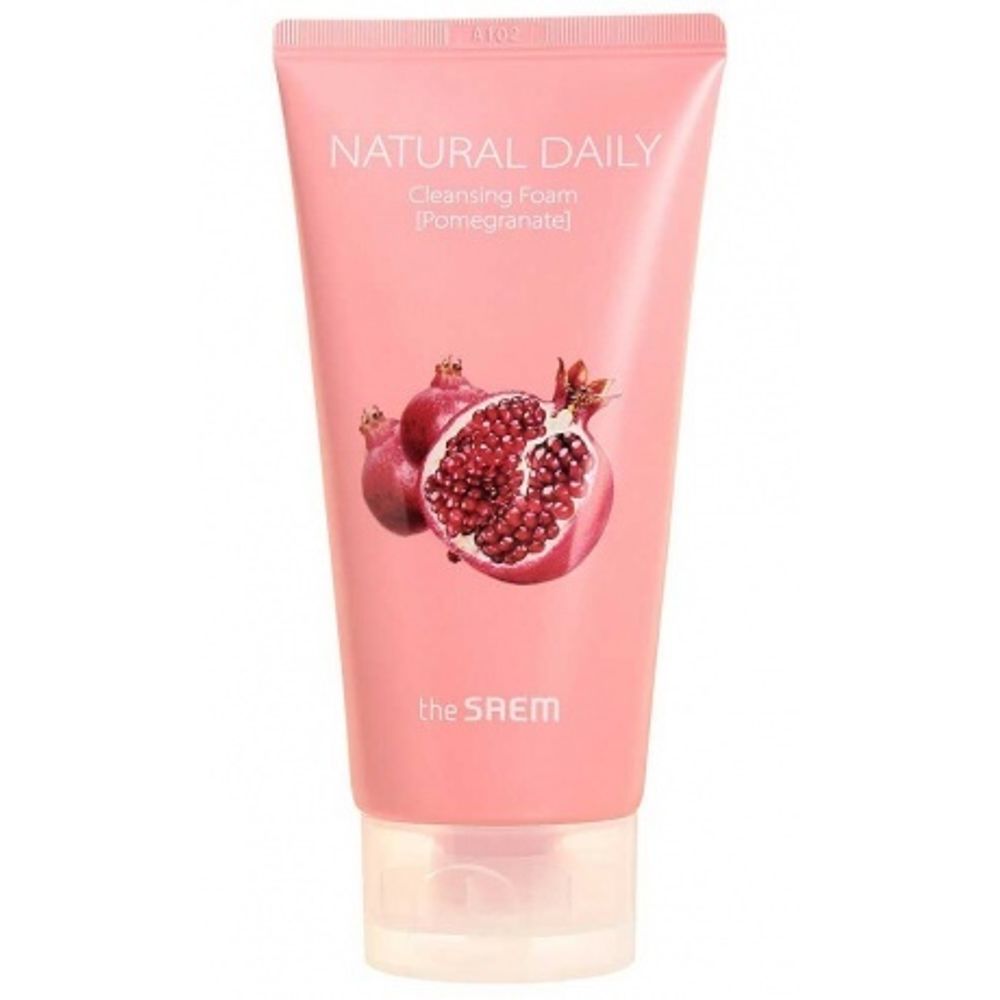 Пенка для умывания The Saem Natural Daily Cleansing Foam Pomegranate для  тонуса кожи150мл