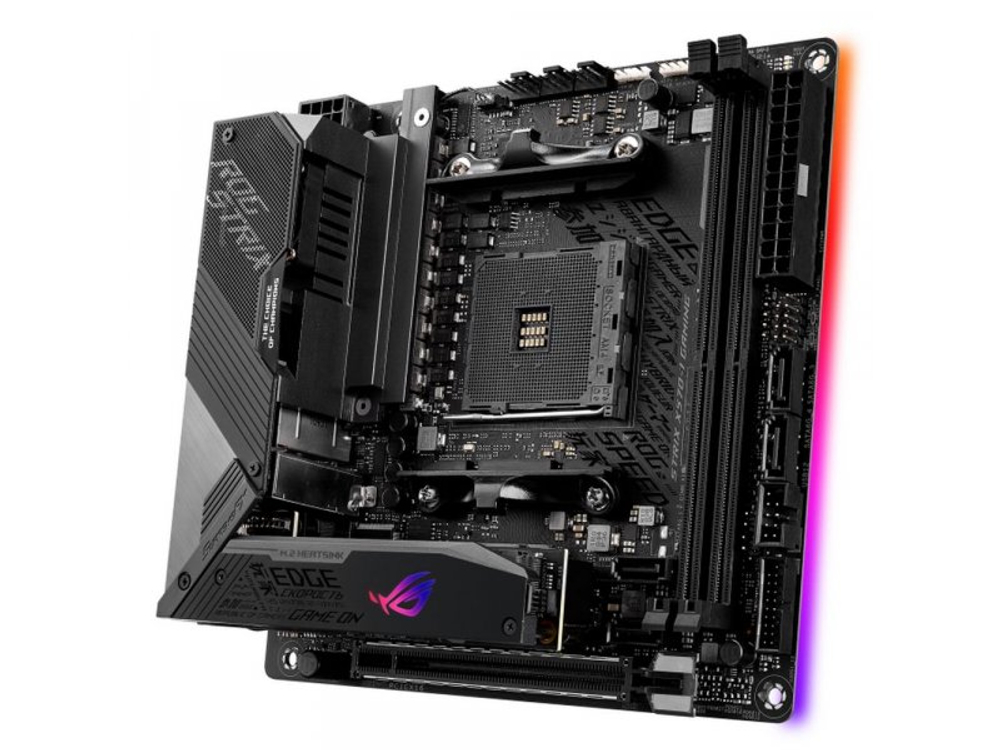 Материнская плата Asus ROG Strix X570-i Gaming, Socket AM4, AMD X570, mATX, RTL [90MB1140-MVAAY0]