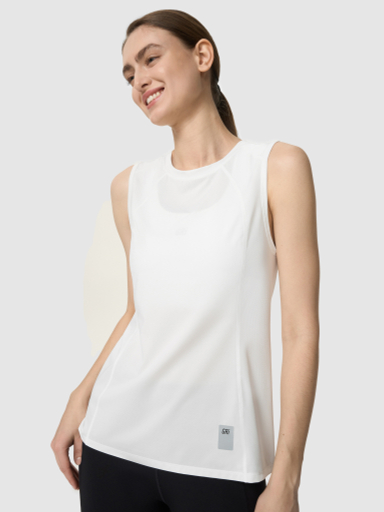 Майка женская Флоу белая