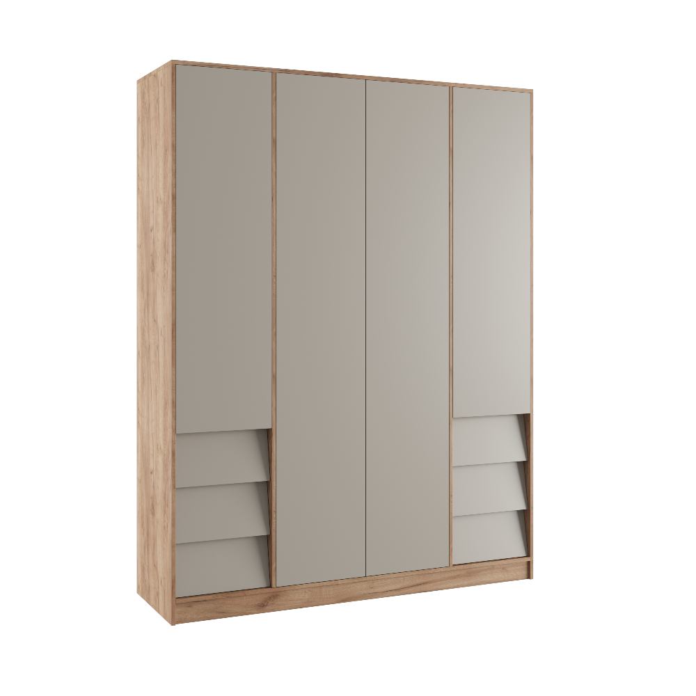 Шкаф 4-х створчатый Ева