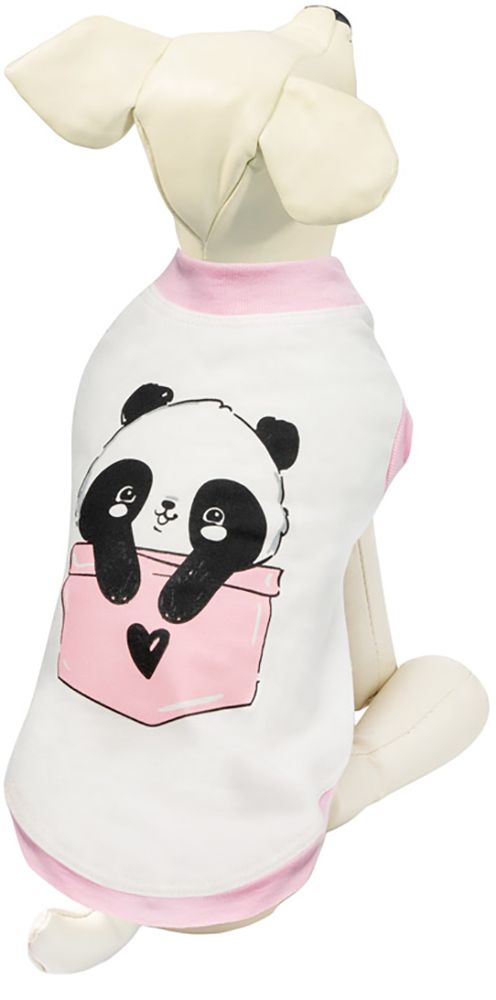 Triol Майка Панда для собак, размер L, длина спины 35 см