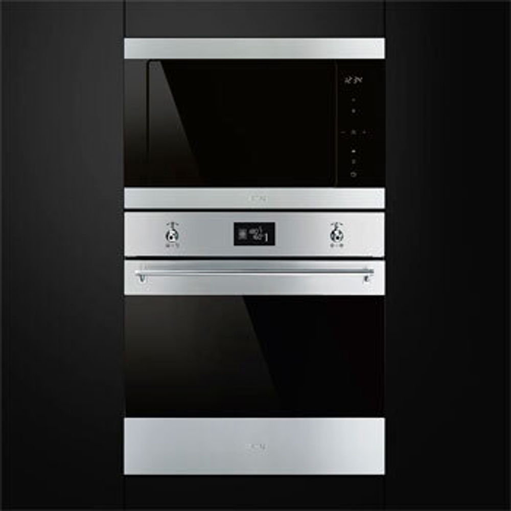 Встраиваемая микроволновая печь СВЧ Smeg FMI 325 X