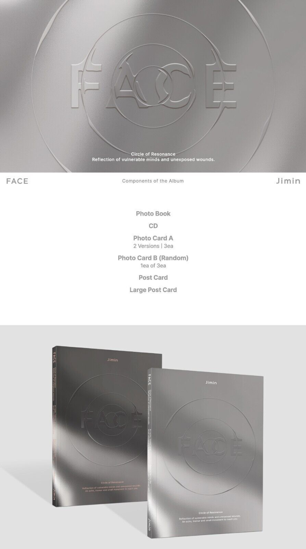 JIMIN BTS - FACE (Invisible face ver.)