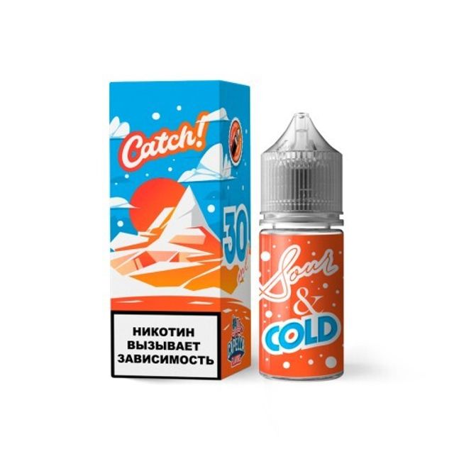 Catch! Salt 10 мл - Sour & Cold (20 мг)