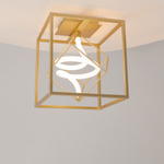 Потолочный светодиодный светильник Maytoni Membrane MOD345CL-L9BS3K