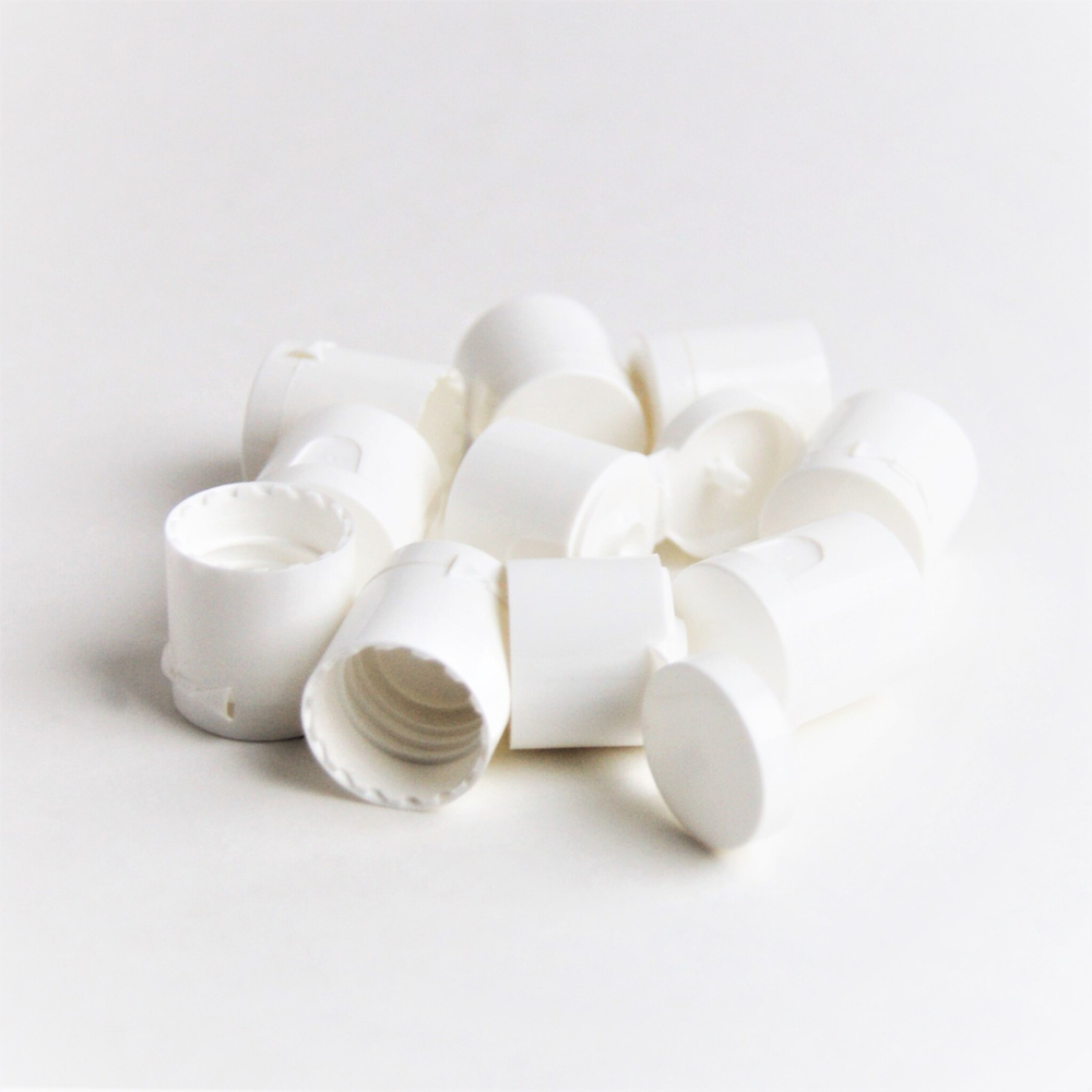 Крышка флип топ белая горло 18/410