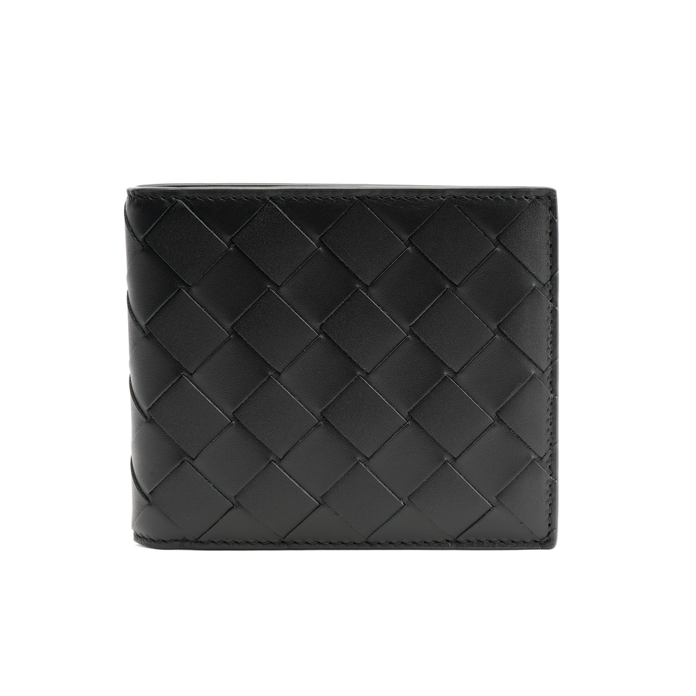 Bottega Veneta Bifold Wallet Black