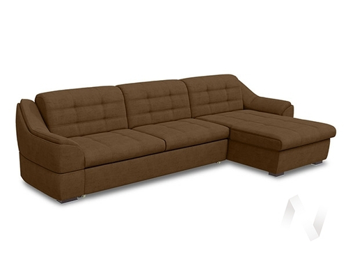 Диван угловой Антарес 1 (ДУ) LUMA 11 (коричневый)