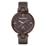 Смарт-часы Garmin Lily темно-бронзовый безель, корпус цвета Paloma и итальянский кожаный ремешок 010-02384-B0