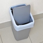 Контейнер для мусора 10л "Smart Bin", серый